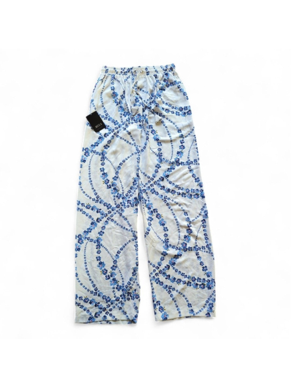 MISA Pull On Wide Leg Teagan Floral Pants M NWT - Picture 3 of 15